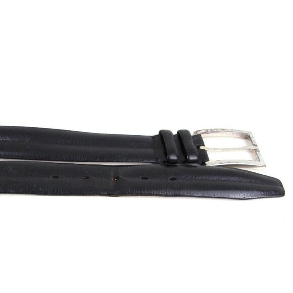 John W. Nordstrom BLACK GENUINE LEATHER 1.25"Wd CASUAL DRESS MEN'S BELT 38 (8U - Picture 12 of 13